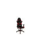 Fotele gamingowe - DXRacer P Series PF188 Kolor CZARNY red Kolor BIAŁY - miniaturka - grafika 1