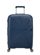 Walizki - Walizka średnia American Tourister StarVibe - navy - miniaturka - grafika 1