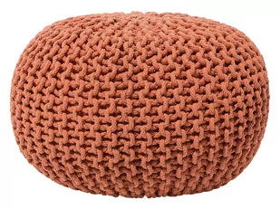 Beliani Puf miedziany 40 x 25 cm CONRAD - Pufy i podnóżki - miniaturka - grafika 1