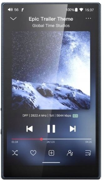 FiiO M21 - Dark blue - Przenośny odtwarzacz audio