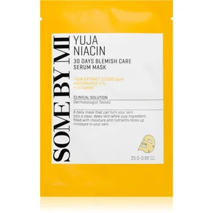 SOME BY MI Yuja Niacin Blemish Serum maska do twarzy 25g - Maseczki do twarzy - miniaturka - grafika 1