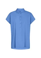 Bluzy damskie - SOYACONCEPT Damska bluza, niebieski, XXL - miniaturka - grafika 1