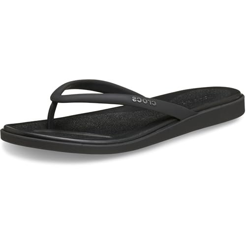 Crocs Miami Matte Round Toe, japonki damskie, czarne, 37 EU