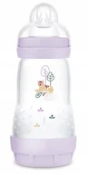 Butelki dla niemowląt - MAM BABY BUTELKA PERFECT START ANTI COLIC 260ML ANTYKOLKOWA 2M+ FIOLETOWA - miniaturka - grafika 1