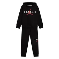 Odzież sportowa dziecięca - Jordan 65C505-023 dres treningowy dla noworodka, czarny, 92 - miniaturka - grafika 1