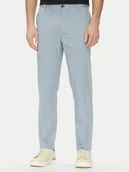 Spodnie męskie - BOSS Spodnie materiałowe H-Kane 50540906 Błękitny Regular Fit - miniaturka - grafika 1
