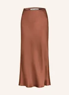 Spódnice - Samsøe Samsøe Spódnica Satynowa Saagneta braun - miniaturka - grafika 1