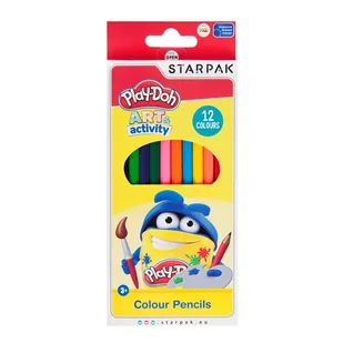 Starpak Kredki ołówkowe 12kol/180  Play-doh pudełko 12/144 - Przybory szkolne - miniaturka - grafika 1