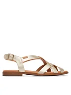 Sandały damskie - Pikolinos Sandały Algar W0X-0556Cl Złoty - miniaturka - grafika 1