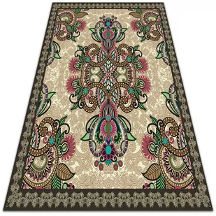 Modny dywan winylowy Klasyczny wschodni wzór 140x210 cm - Dywany - miniaturka - grafika 1