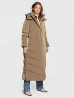 Kurtki damskie - Calvin Klein Kurtka zimowa Modern K20K205127 Beżowy Regular Fit - miniaturka - grafika 1