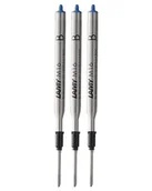 Wkłady do długopisów - LAMY FH00152 M 16 wkład 801 – wkład do długopisu z metalu w kolorze niebieskim – szerokość kreski M - miniaturka - grafika 1