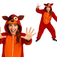 Stroje karnawałowe - Piżama Onesie Kigurumi Kostium Przebranie Foxy XL: 175 - 185cm - miniaturka - grafika 1