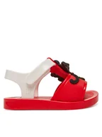 Buty dla dziewczynek - Melissa Sandały Play Mickey & Minnie 35982 Czerwony - miniaturka - grafika 1