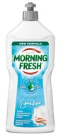 Płyny do naczyń - Skoncentrowany płyn do mycia naczyń MORNING FRESH Sensitive 900 ml z ekstraktem z aloesu łagodny dla dłoni - miniaturka - grafika 1