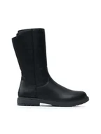 Buty dla dziewczynek - Geox Kozaki J Eclair G. E J169QE 000BC C9999 S Czarny - miniaturka - grafika 1