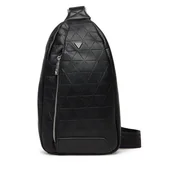 Torby męskie - Saszetka Guess HMTOTE P6126 Czarny - miniaturka - grafika 1