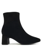 Botki damskie - Clarks Botki Fernie Zip 26182936 Czarny - miniaturka - grafika 1