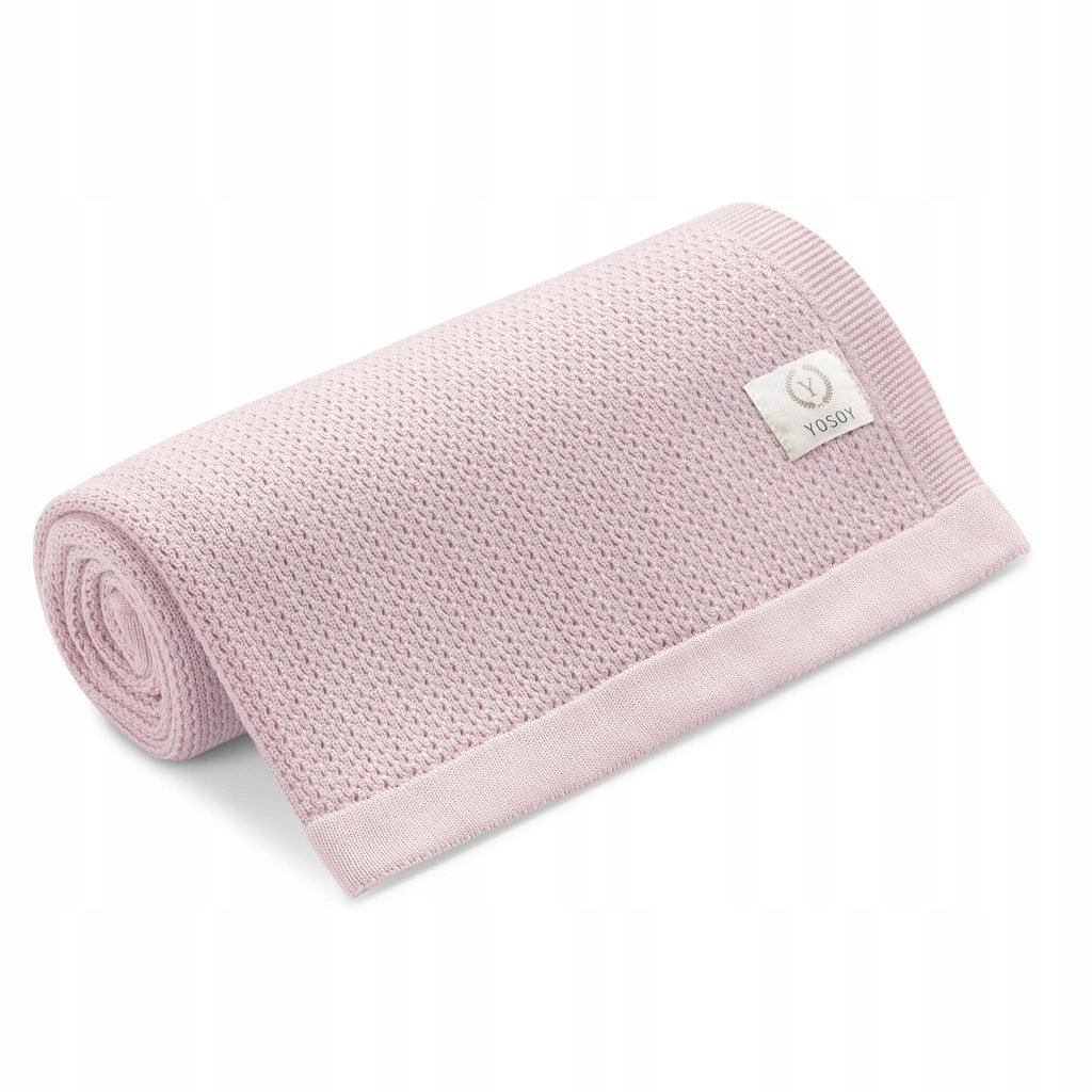 Yosoy Koc bambusowy CROWN powder pink