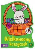 Kolorowanki, wyklejanki - Zielona Sowa Wielkanocne kolorowanki. Wielkanocny koszyczek 1 praca zbiorowa - miniaturka - grafika 1