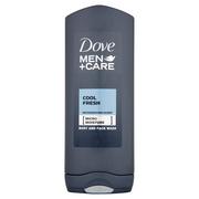 Żele pod prysznic dla mężczyzn - Dove Men+Care Cool Fresh Body And Face Wash żel pod prysznic 250ml - miniaturka - grafika 1