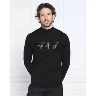 Karl Lagerfeld Wełniany sweter | Regular Fit - Swetry męskie - miniaturka - grafika 1