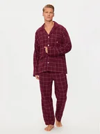 Piżamy męskie - Polo Ralph Lauren Piżama 714915969004 Czerwony Regular Fit - miniaturka - grafika 1
