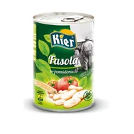 Pasztet i przetwory mięsne - Fasola w Pomidorach 400 g (240 g) Kier - miniaturka - grafika 1