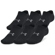Skarpetki męskie - Zestaw skarpetek Under Armour Essential No Show 6pk Rozmiar skarpet: 47,5 - 50,5 / Kolor: czarny - miniaturka - grafika 1