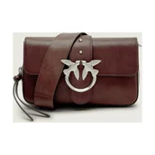 Torebki damskie - Pinko Skórzana torebka na ramię LOVE ONE SLOUCHY - miniaturka - grafika 1