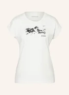 Koszulki i topy damskie - Mammut T-Shirt Mountain weiss - MAMMUT - miniaturka - grafika 1