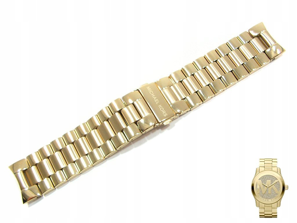 Bransoleta do zegarka Michael Kors MK5706 w kolorze złotym