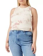 Krawaty i muchy męskie - Dr. Denim Damski podkoszulek Cora, Różowy barwnik do krawata, XL - miniaturka - grafika 1