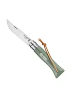 Noże - Opinel Nóż składany NO6 Inox Sage Green (002203) 002203 - miniaturka - grafika 1