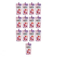 Soki i napoje niegazowane - Owolovo Smoothie Pouch Jabłko-Jagoda-Burak Zgrzewka 13 x 250 ml - miniaturka - grafika 1