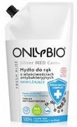 Mydła - OnlyBio Silver Med Care+ łagodzące mydło do rąk o właściwościach antybakteryjnych Refill 500ml 93755-uniw - miniaturka - grafika 1