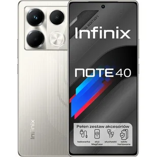 Infinix Note 40 8/256GB Szary - Telefony komórkowe - miniaturka - grafika 1