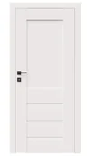 Drzwi wewnętrzne - Dre Drzwi Wewnętrzne Z Szybą Premium 6 Okleina Biała Mat - miniaturka - grafika 1