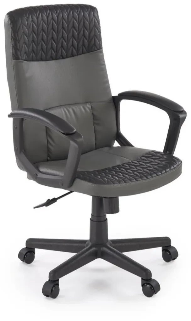 Fotel biurowy BJORN czarny/szary HALMAR