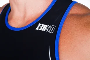 ZEROD Strój triathlonowy męski RACER TRISUIT blue vivacity - Bielizna sportowa męska - miniaturka - grafika 13