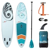 Deski SUP i akcesoria - MOAI Deska SUP MOAI 10'6" dwuwarstowa deska z wiosłem z włókna szklanego w zestawie 4486-189A0 - miniaturka - grafika 1