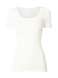 T-shirt o kroju personal fit z mieszanki bawełny i elastanu - Koszulki i topy damskie - miniaturka - grafika 1