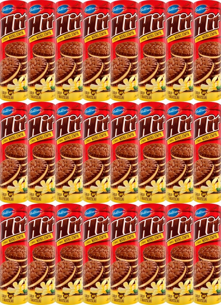 Markizy ciastka o smaku waniliowym 220 g x24