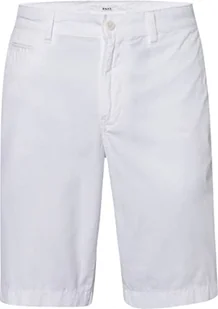 BRAX Męskie szorty w stylu Bari Cotton Gab klasyczne sportowe chino-bermudy, biały (White 99), 48 - Spodenki damskie - miniaturka - grafika 1