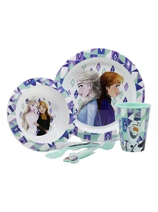 Disney Frozen 5-częściowy zestaw "Frozen" ze wzorem - Sztućce dla dzieci - miniaturka - grafika 1