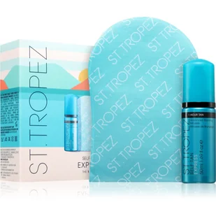 ST.TROPEZ Self Tan Kit Express Pianka Opalajaca 50ml + Rękawica - Pozostałe kosmetyki do pielęgnacji twarzy - miniaturka - grafika 1