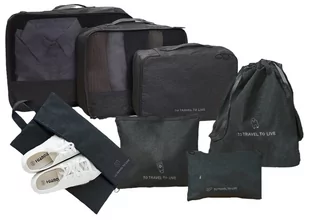 ORGANIZER PODRÓŻNY DO WALIZKI TORBY SZAFY 7 SZT. - Torby podróżne - miniaturka - grafika 1