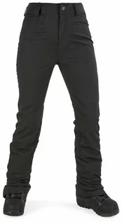 Spodnie i spodenki dla dziewczynek - Volcom Coast black ciepłe rajstopy - L - grafika 1