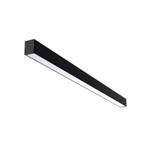 Nowodvorski Liniowa lampa sufitowa do korytarza OFFICE PRO LED 120cm 3000K czarny 10208 - Lampy sufitowe Nowodvorski Liniowa lampa sufitowa do korytarza OFFICE PRO LED 120cm 3000K czarny 10208 - Lampy sufitowe - miniaturka - grafika 1