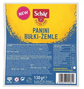Bułki Panini bezglutenowe (2x65g) 130 g Schar - Zdrowa żywność - miniaturka - grafika 1